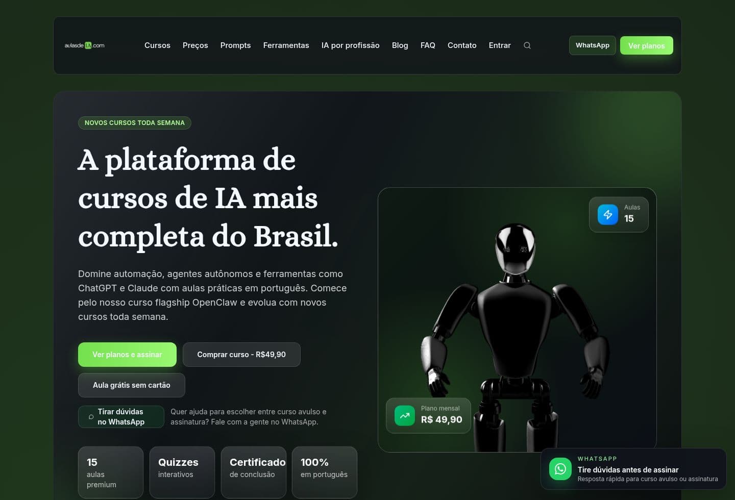 Aulas de IA Aulasdeia Com