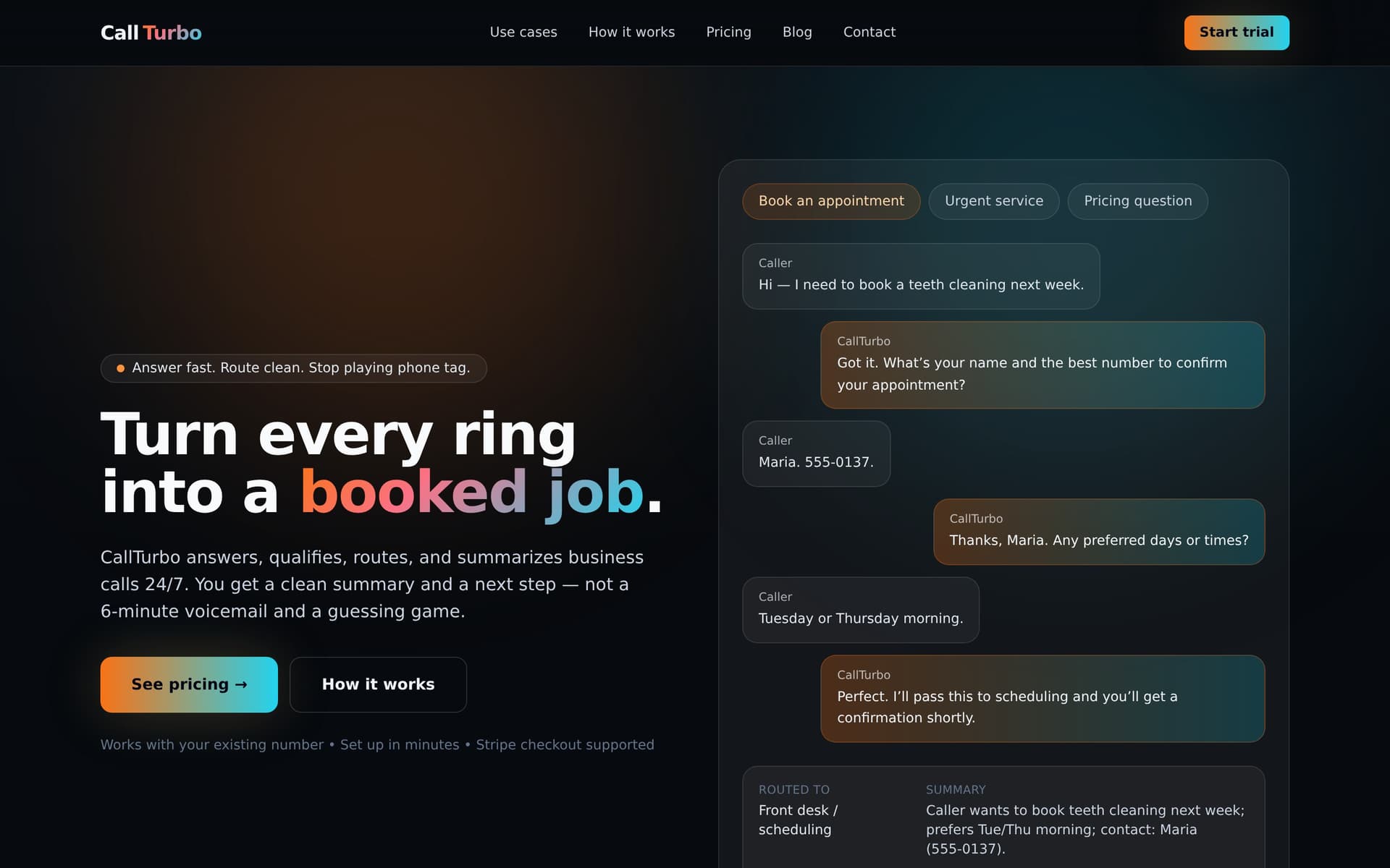 CallTurbo Portfolio cover