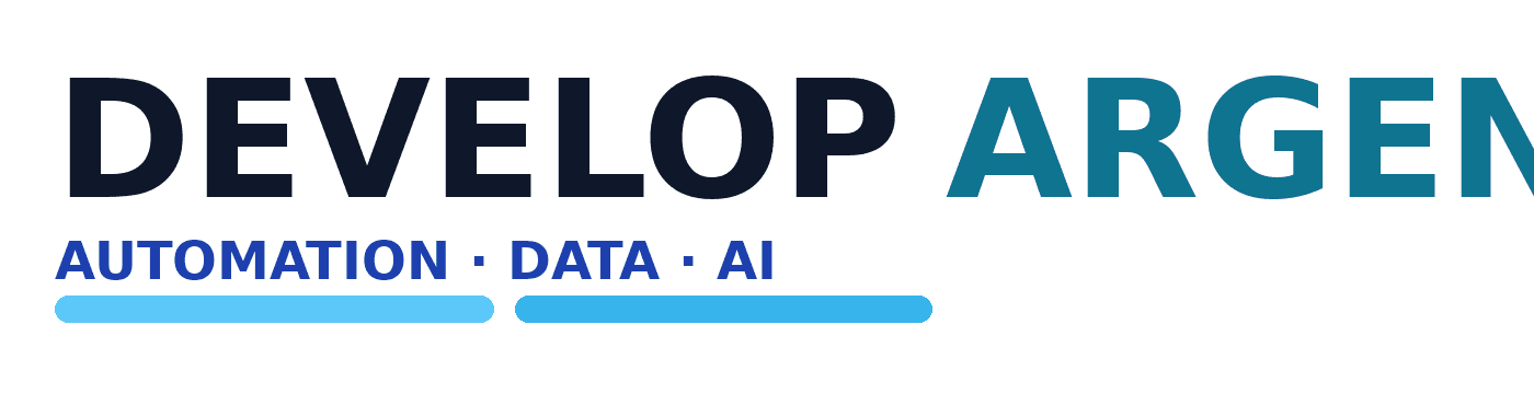 Develop Argentina Logo Dark