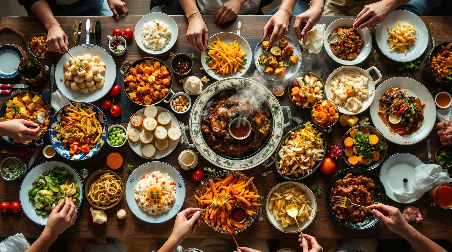 MenuCrafters Hero Feast Spread