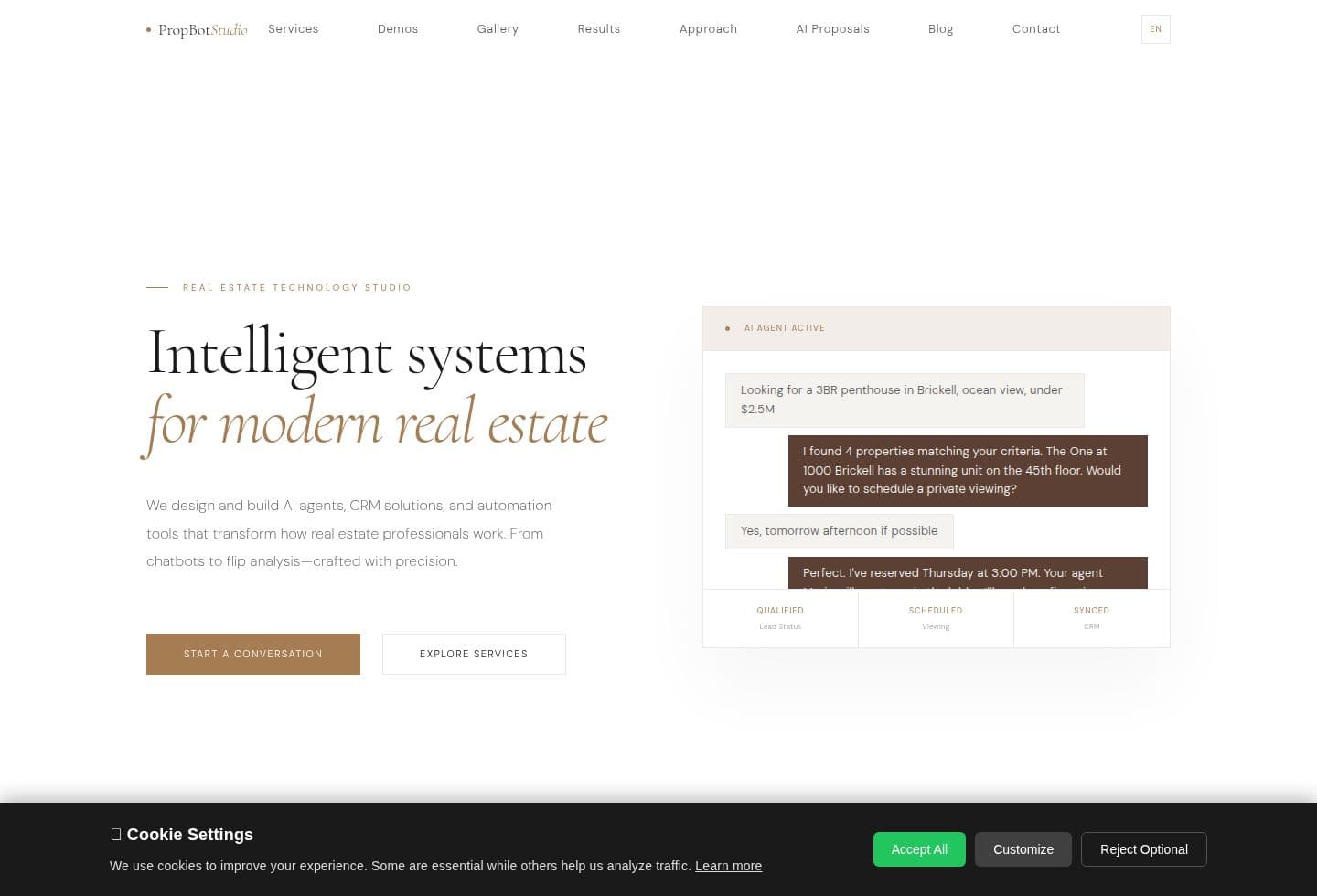 PropBot Studio Live product capture