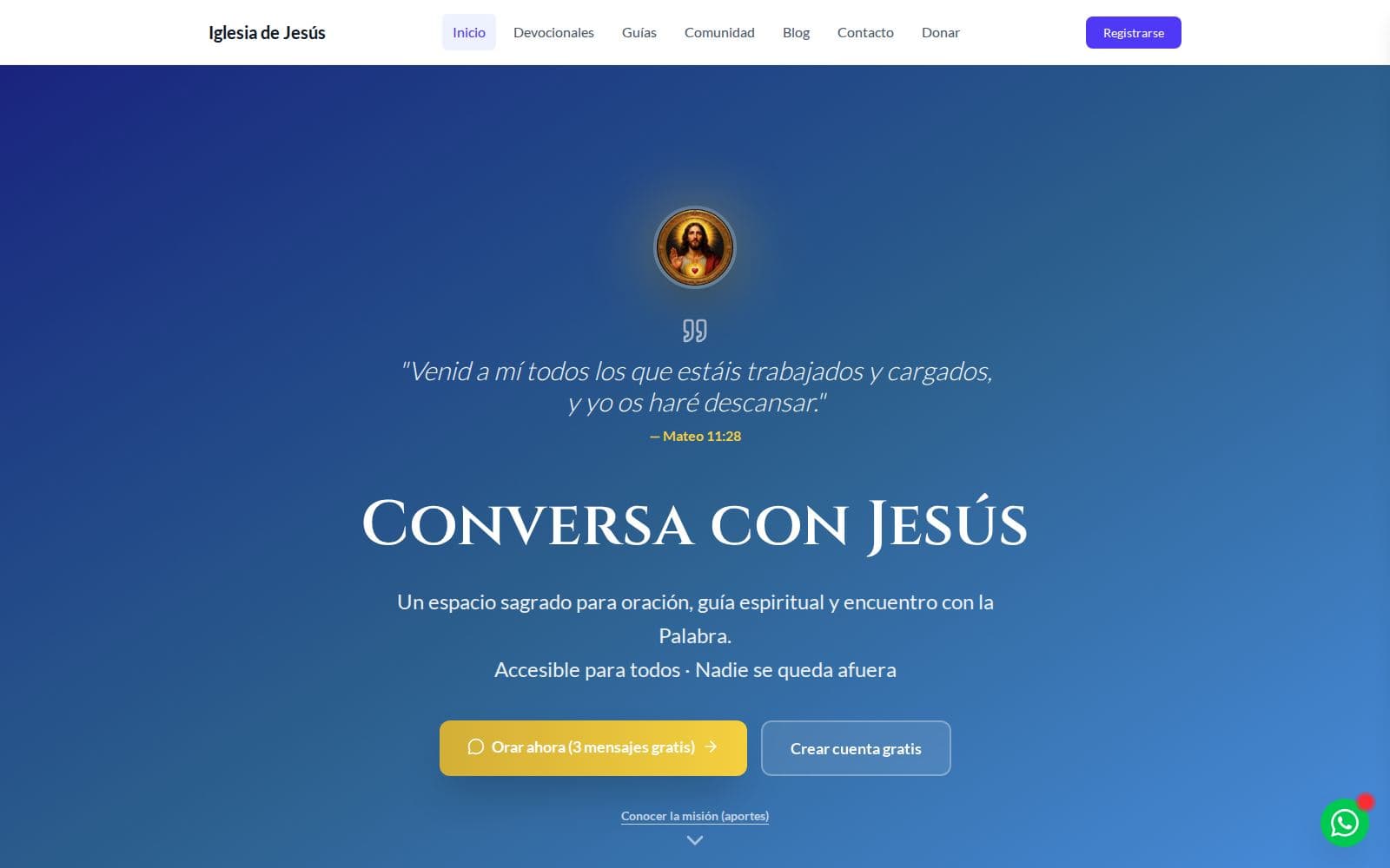 Iglesia Jesús Portfolio cover
