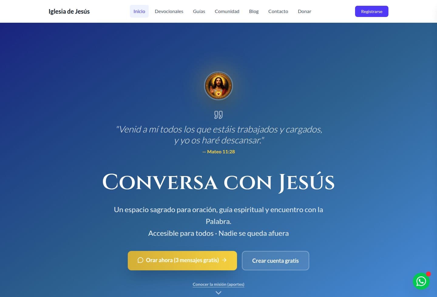 Iglesia Jesús Live product capture