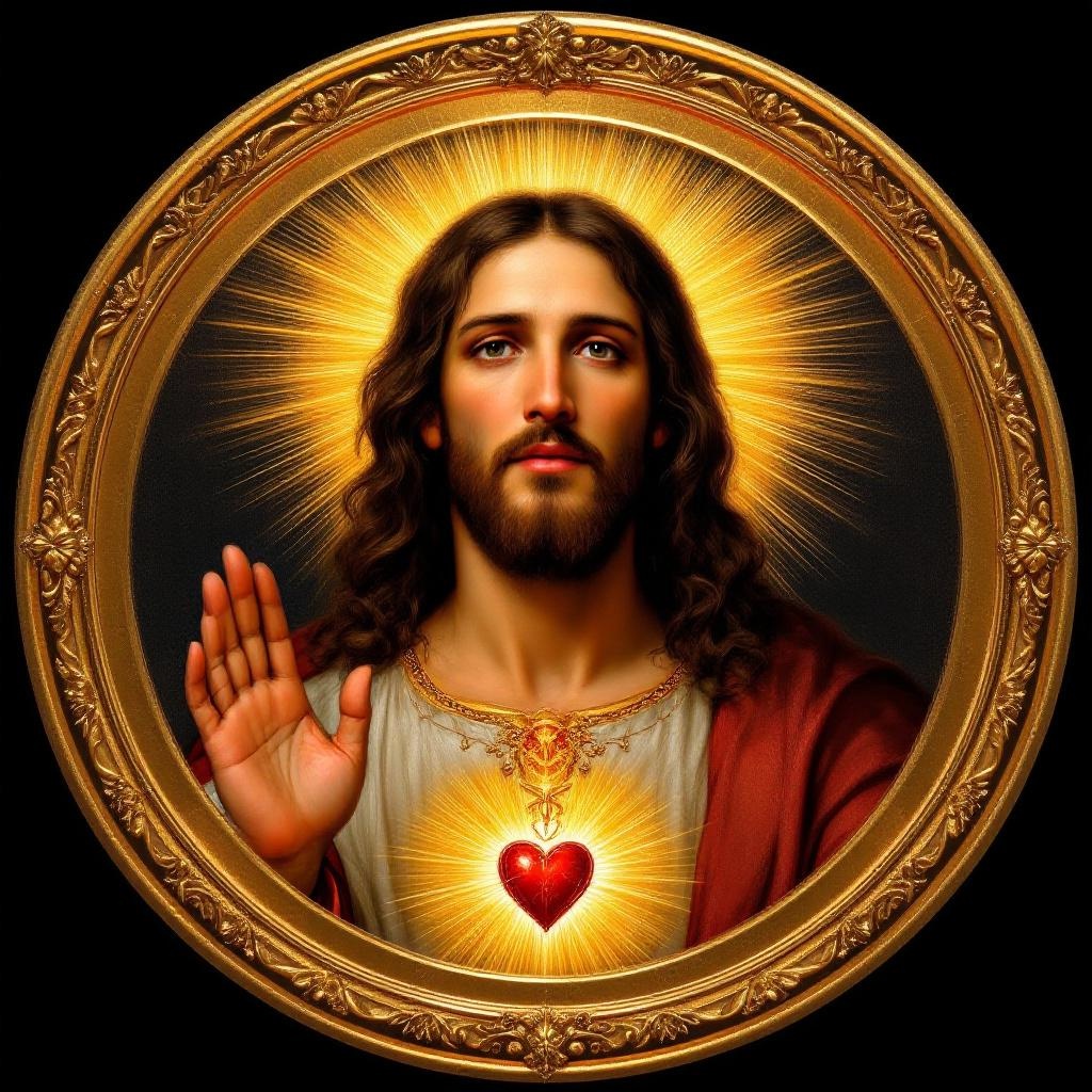 Iglesia Jesús Jesus Baroque Logo