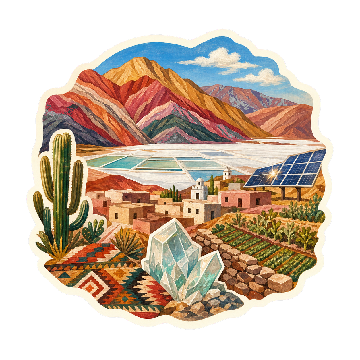 Sticker generado de Jujuy