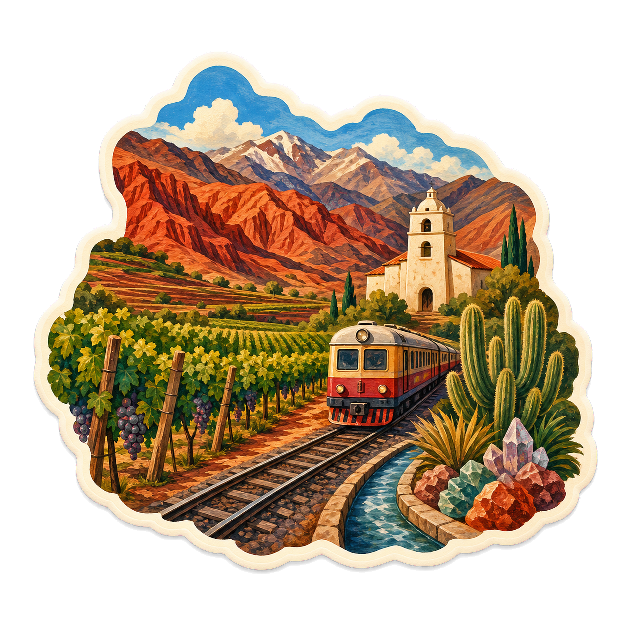 Sticker generado de Salta